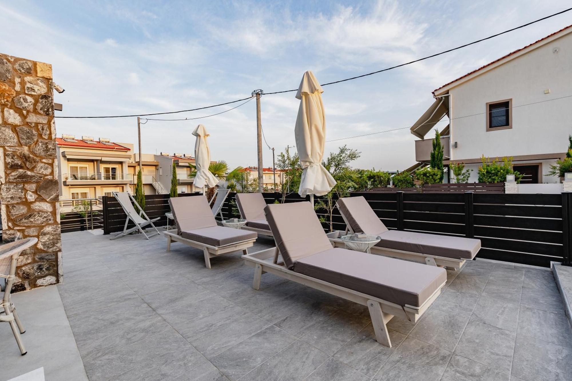 Interni Luxury Living Apartment Nikiti  Luaran gambar