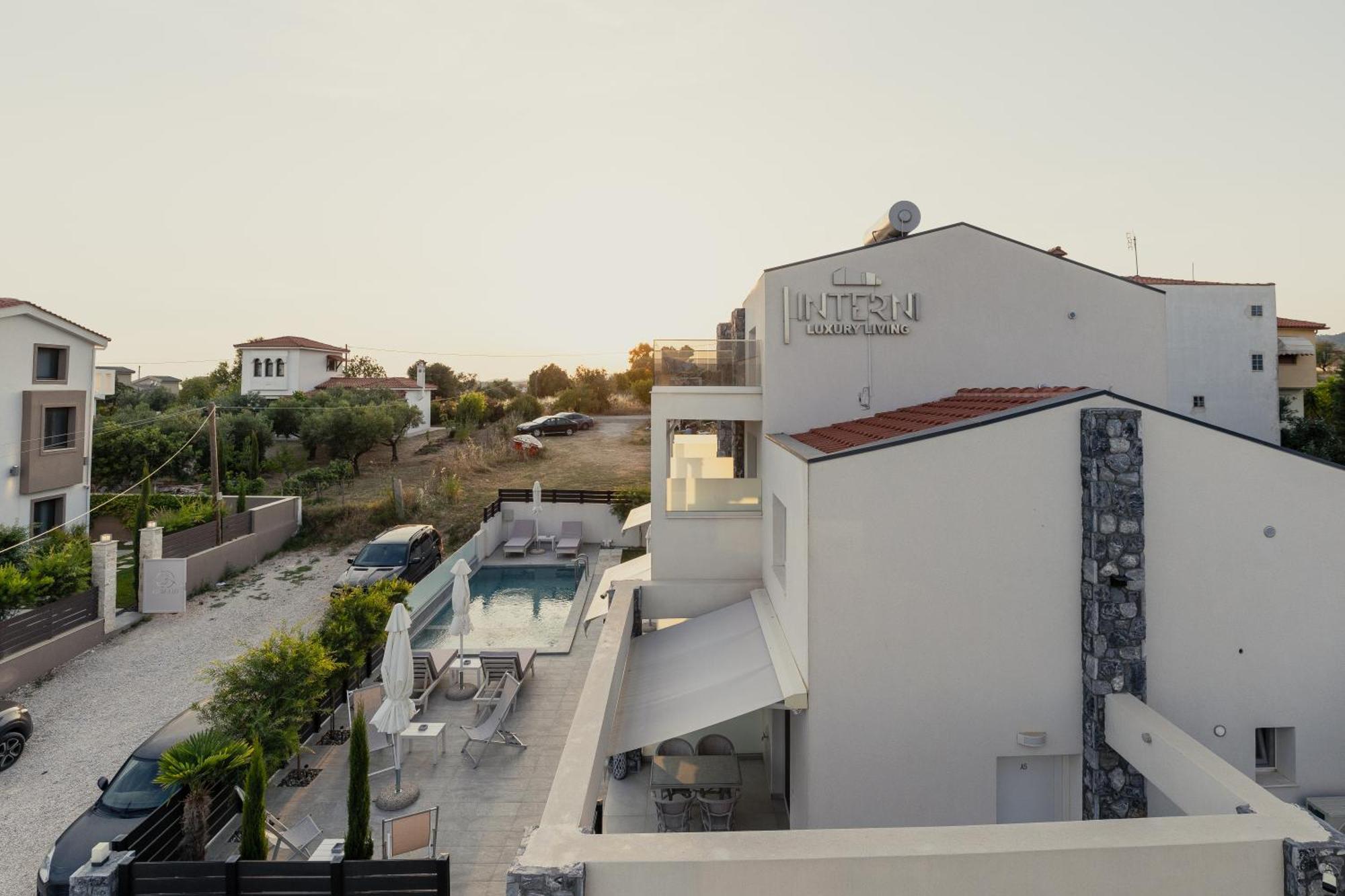Interni Luxury Living Apartment Nikiti  Luaran gambar