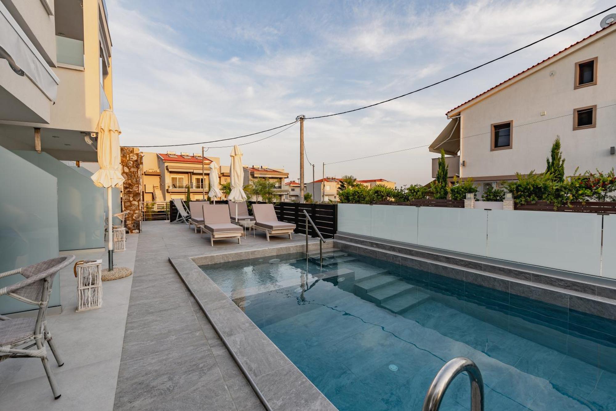 Interni Luxury Living Apartment Nikiti  Luaran gambar