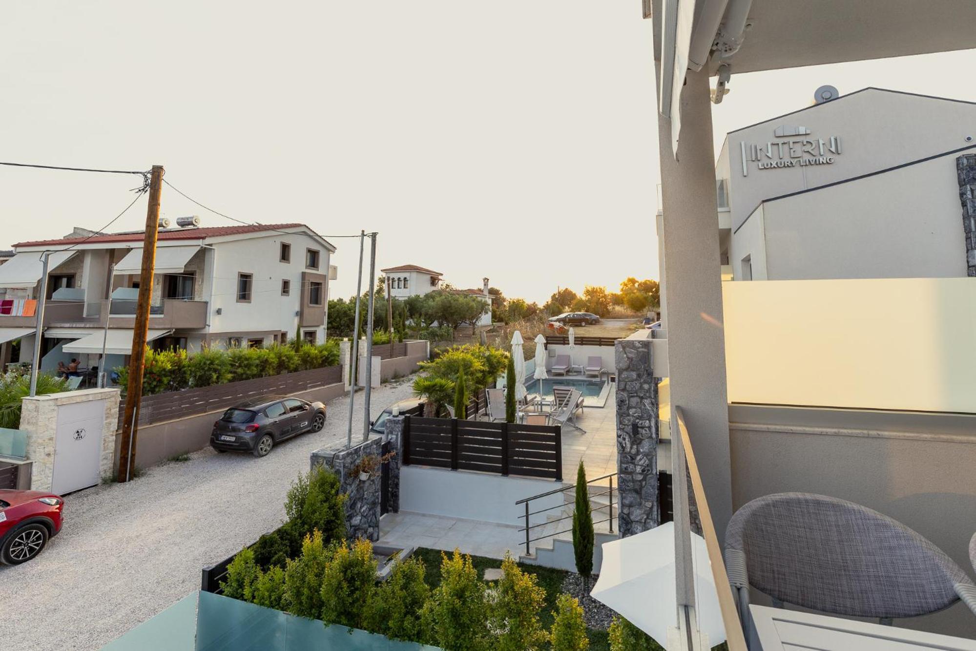 Interni Luxury Living Apartment Nikiti  Luaran gambar